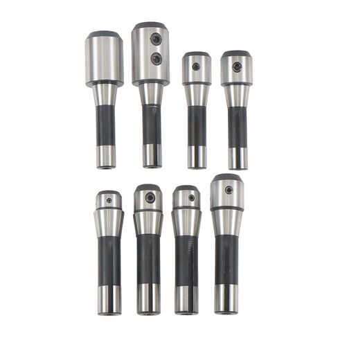 R8 End Mill Tool Holder Set 8 Pack (3/16" 1/4" 5/16" 3/8" 1/2" 5/8" 3/4" 1") for Milling Machine in Saudi Arabia