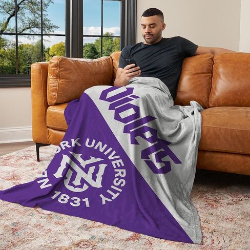 بطانية رمي حريرية تعمل باللمس من Northwest NCAA، مقاس 46 × 60 بوصة، بوليستر قطيفة فائق النعومة، هدية خفيفة الوزن دافئة للديكور in Saudi Arabia