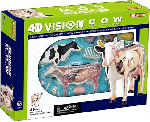 4D Cow Anatomy Model-Detachable Biology, 29 Parts Animal Skeleton Specimen for Pet Clinic Veterinary TrainingSchool Teaching Demonstration in Saudi Arabia