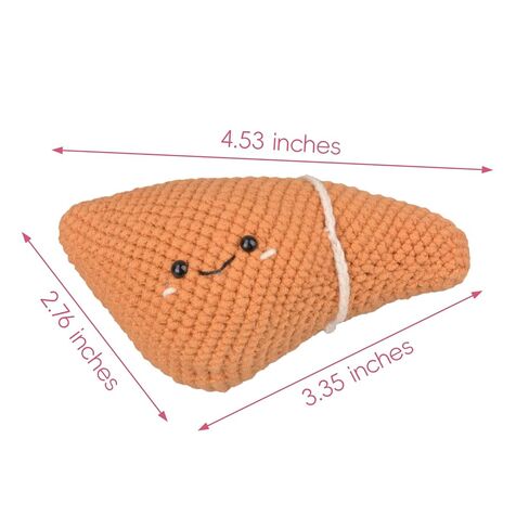 Crochet Anatomical Liver (Small) - Handmade Emotional Support Art, Positive Health Gift, Unique Educational Décor for Home & Office in Kuwait