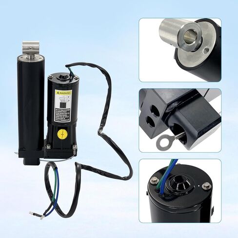 8M0055011 Power Trim Assembly Compatible with Mercury MerCruiser Quicksilver 30HP 35HP 40HP 50HP 60HP Outboard 4 Stroke Boat Engine Power Trim Tilt Assembly Replaces# 893517T01 855654T09 855654T08 in Kuwait