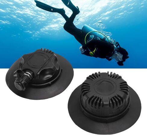 Diving Drysuit Replacement Valve Set with Abs Drysuit Inflator and Exhaust Valves, Water Proof Integrity & Sturdy Structure, Suitable for Snorkeling Diving Kayaking in Kuwait