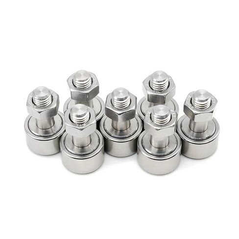 10 قطعة CF10-1 SUS304 المقاوم للصدأ كام أتباع تحمل M10x26x36.2 مللي متر الأسطوانة المسار تحمل KR26 أجزاء المحرك in Saudi Arabia