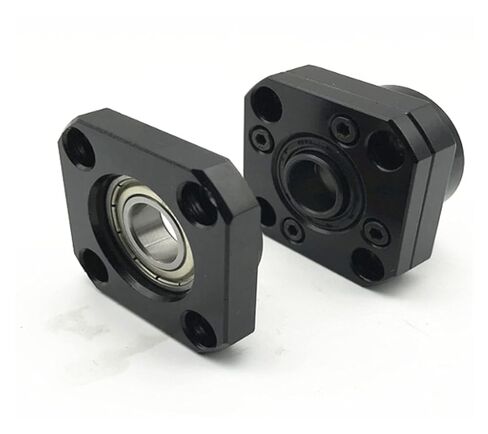 FKFF10/FK12FF12/FKFF15/FKFF20 /FKFF25/FKFF30F Screw Support Bracket Fixed Bracket Linear Bearing for Ball Screw SFU(FKFF15) in Saudi Arabia