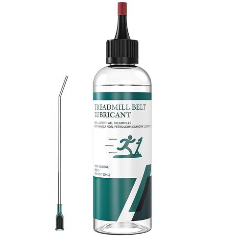 Treadmill Belt Lubricant, 100% Silicone Treadmill Lube High-Temperature Resistant Stable Lubricant, with Application Tubes and Precision Screw Caps 500cs, 4.2 Ounce in Kuwait
