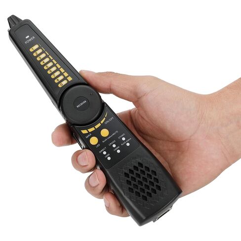 Digital Wire Tracer Tone Generator and Probe kit, Network Cable Continuity Tester for Ethernet, Telephone, Video, Coax, Speaker and Data Cables RJ11 RJ12 RJ45 in Kuwait