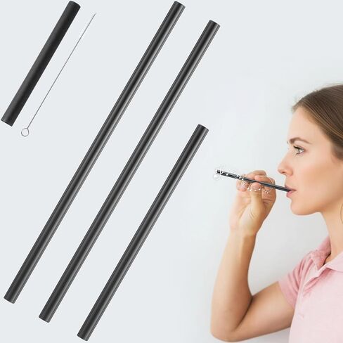 Straw Tool for Vocal Training and Healing Aid, Stainless Steel Vocal Trainer for Voice Exercises, Portable & Durable Voice Trainer for Singers, Speakers, Coaches in Kuwait