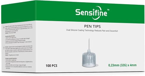 Pen Tips 32G x 4mm, Box of 100,Universal Compatibility with most Pen Devices in Kuwait