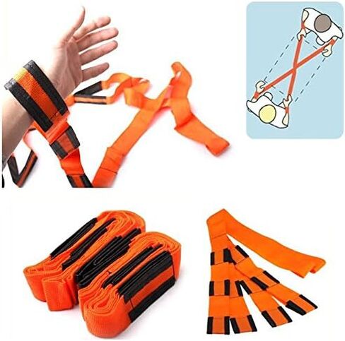 Moving Straps for Lifting Furniture, 2-Person Lifting Straps Moving up to 850LBS, Wide Design 3.15in for Appliances, Mattresses，Furniture，with Cotton Gloves & Storage Bag in Kuwait