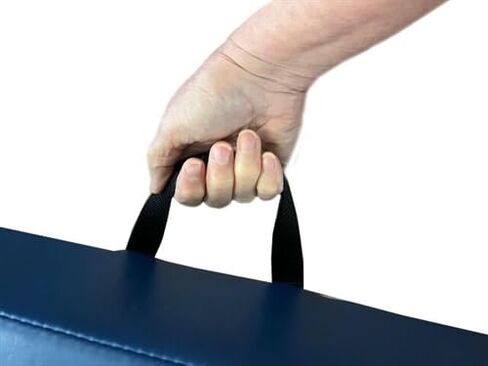 Veterinary Echocardiography Mattress - 39" x 18" x 6", Cutout for Ultrasound, USA Made in Kuwait