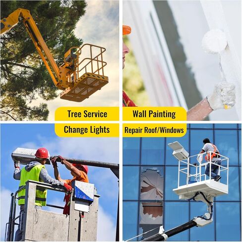 Forklift Safety cage 36x36 inches Forklift Work Platform 1150lbs Capacity with 4 Universal Wheels Aerial Platform Collapsible Lift Basket Aerial Rails for Lifting Loader in Kuwait