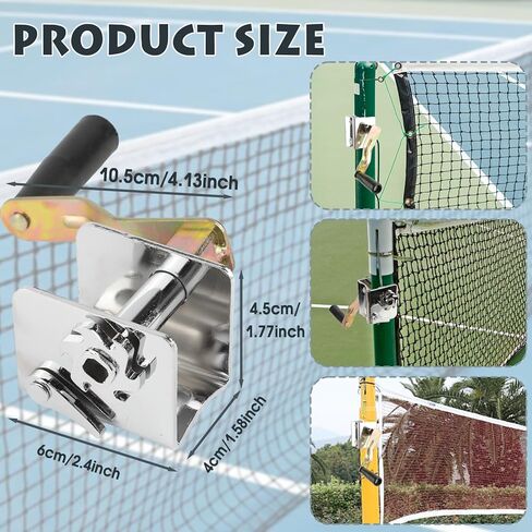 شداد ذراع اليد، مع مقبض طويل قابل للفصل لشبكة عمود التنس وكرة الريشة والكرة الطائرة الخارجية in Kuwait