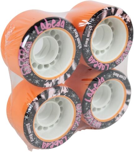 Labeda Quad Wheels Speed Jam Derby Roller Skate Diva Hard Slim 62mm 4-Pack in Saudi Arabia