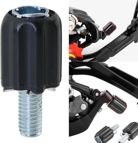 6 Pack Rear Derailleur Barrel Adjuster Replacement Shift Cable Downtube Index M5 Adjusting End Screw for Bike Rear Derailleur Down Tube Housing Stop Gear Shifter in Saudi Arabia