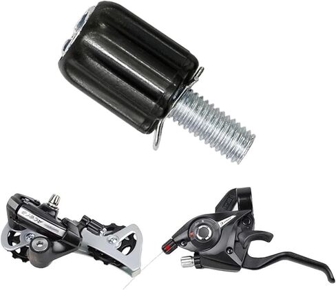 6 Pack Rear Derailleur Barrel Adjuster Replacement Shift Cable Downtube Index M5 Adjusting End Screw for Bike Rear Derailleur Down Tube Housing Stop Gear Shifter in Saudi Arabia