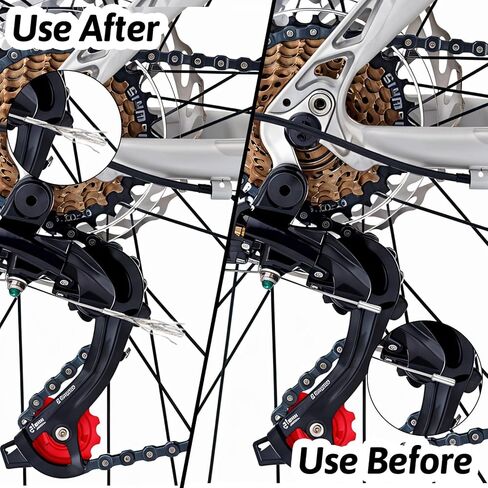 100PCS Bike Cable End Caps and 20PCS Bikes Cable Clasps, Alloy Bicycle Cables Ends, Derailleur Cables End Cap, Rotatable S-Hook Clips, Suitable for Mountain Bike and Road Bikes Brake Cableends in Saudi Arabia