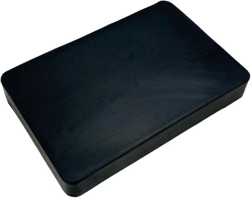 BENCH WIZARD 6 x 4" Rubber Block Work Surface | Absorbs Noise and Vibration || Great for Jewelry Making, Hobbyists, Craftsmen in Kuwait