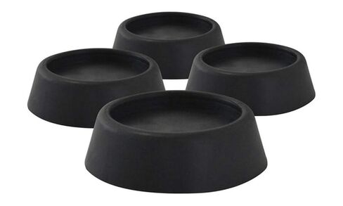 Washer and Dryer Anti Vibration Walking Running Moving Pads Set Kit - Keeps Your Machine Quiet and Stable (1 Pack (4PCS)) in Kuwait