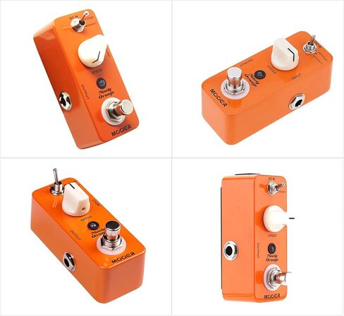 تسعين أورانج مايكرو ميني التناظرية فيزر تأثير الغيتار الكهربائي دواسة الالتفافية الحقيقية in Kuwait