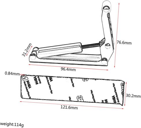 COHEALI Gold Piano Slow Fall Device D112 Ultra-Thin Hydraulic Pressure Fallboard Decelerator for Safe Closing Mechanism Essential Accessory for Piano Protection in Saudi Arabia