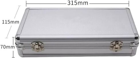 Optical Retinoscopy Rack Lens Set Ophthalmic Equipment Refraction Inspection Trial Lenses Plastic 6 Bars 30 Lens with Aluminum Case in Kuwait