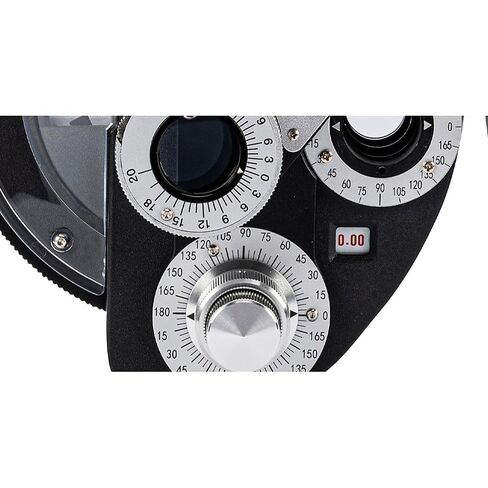 Phoropter Ophthalmic Vision Tester - Manual Phoropter Optical View Instrumentwith Minus Cylinder Lenses for Eye Exams in Kuwait