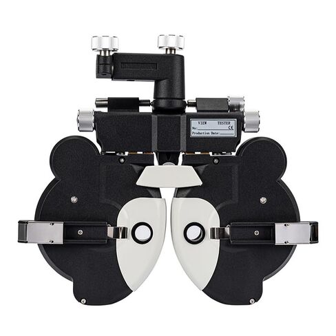 Phoropter Ophthalmic Vision Tester - Manual Phoropter Optical View Instrumentwith Minus Cylinder Lenses for Eye Exams in Kuwait
