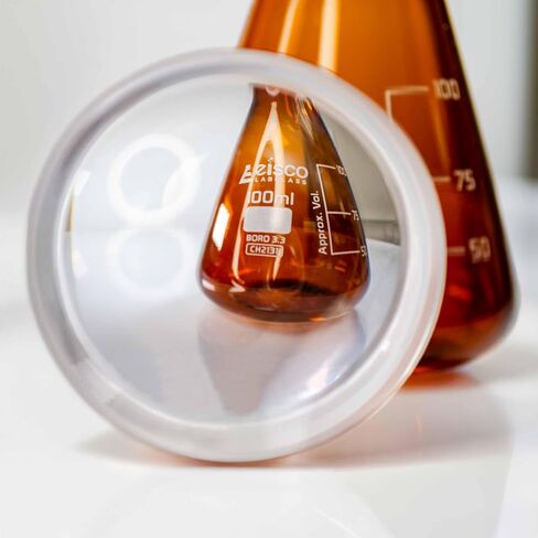 Eisco – Glass Plano-Concave Lens 50mm Diameter x 50mm Focal Length Optical Lens for Diverging Light Science and Physics Experiments in Kuwait