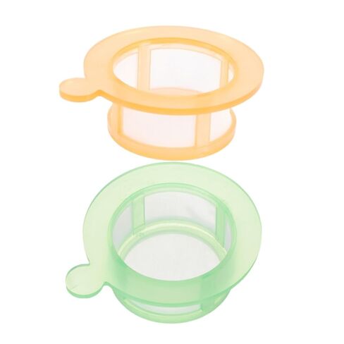 LIFKOME 2pcs Disposable Cell Strainer Tool Small Mesh Sieve Filters Yellow Green for Laboratory Cell Screening Lightweight Polypropylene Nylon Safe Mesh Sifter in Saudi Arabia