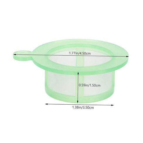 LIFKOME 2pcs Disposable Cell Strainer Tool Small Mesh Sieve Filters Yellow Green for Laboratory Cell Screening Lightweight Polypropylene Nylon Safe Mesh Sifter in Saudi Arabia