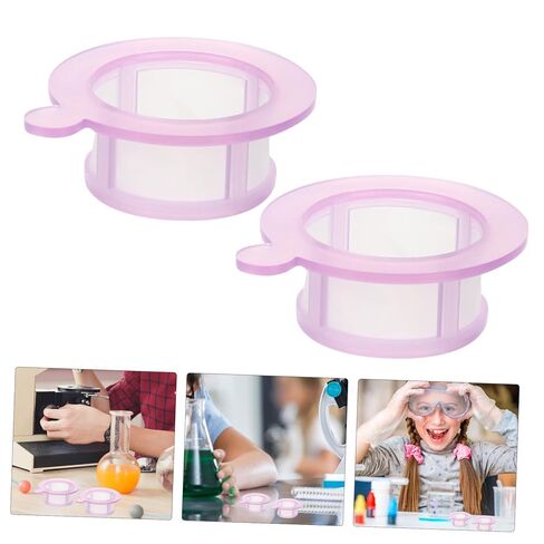 2pcs Disposable Cell Strainers Fine Mesh Filters Laboratory Science Experiment Tool Lightweight Sturdy Cell Filter with Smooth Edges for Teaching and Research in Kuwait