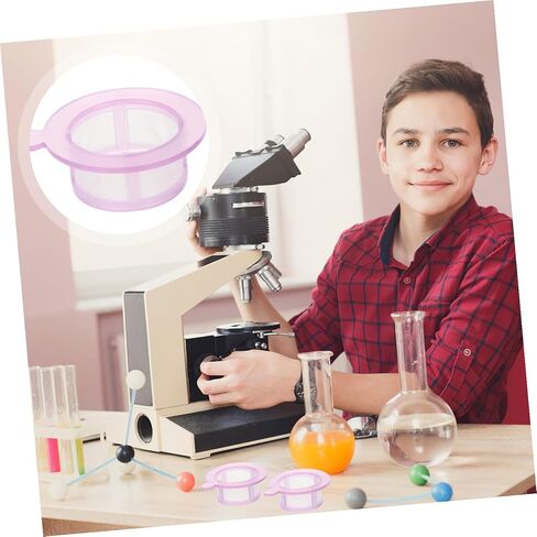 2pcs Disposable Cell Strainers Fine Mesh Filters Laboratory Science Experiment Tool Lightweight Sturdy Cell Filter with Smooth Edges for Teaching and Research in Kuwait