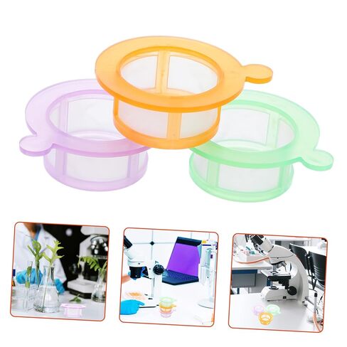 3pcs Disposable Cell Filter Strainer with Mesh for Science Experiments Lightweight Polypropylene Nylon Mesh Screen for Reliable Cell Filtration in Laboratory Use in Saudi Arabia