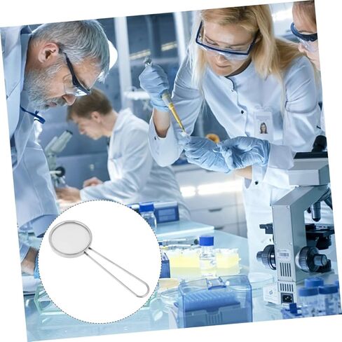Low-Ring Handle Cell Strainer Laboratory Experiment Tool Stainless Steel Sieve for Uniform Single-Cell Suspension Preparation and Tissue Processing in Saudi Arabia