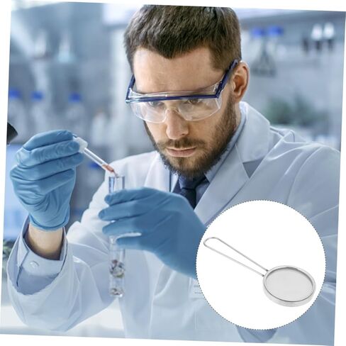 Low-Ring Handle Cell Strainer Laboratory Experiment Tool Stainless Steel Sieve for Uniform Single-Cell Suspension Preparation and Tissue Processing in Saudi Arabia