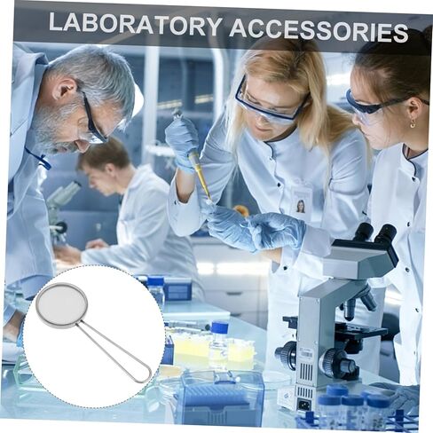 Stainless Steel Cell Strainer Screen Laboratory Sieve with Handle Stainless Steel Strainer for Experiment and Lab Use in Saudi Arabia
