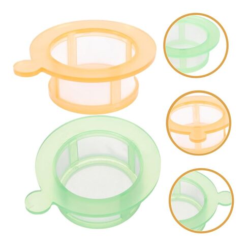 2pcs Disposable Cell Strainer with Assorted Mesh Filters for Laboratory Experiments Lightweight Polypropylene Nylon Mesh Sieve with Round Handle for Quick Cell Filtration and Use in Kuwait