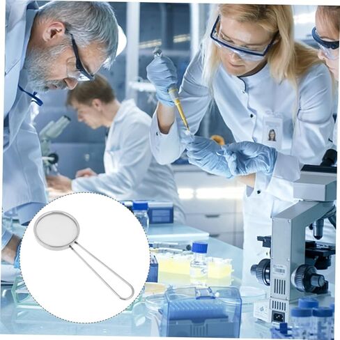 Stainless Steel Cell Strainer with Handle Mesh Fine Mesh Strainer for Laboratory Cell Filtering and Tissue Separation Experiment Tool for Research in Saudi Arabia