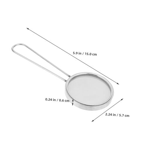 Stainless Steel Cell Strainer with Handle Mesh Fine Mesh Strainer for Laboratory Cell Filtering and Tissue Separation Experiment Tool for Research in Saudi Arabia