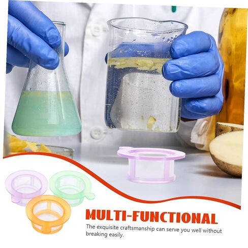 3pcs Laboratory Cell Strainers Mesh Filters with Smooth Edges Lightweight Polypropylene Nylon Small Cell Filter Tools for Screening and Research in Saudi Arabia