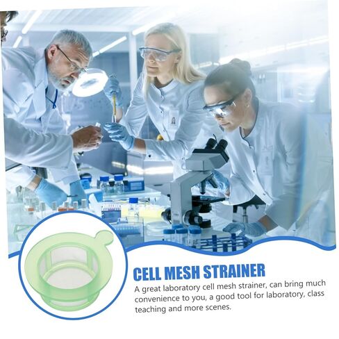 2pcs Disposable Cell Strainers Cell Filters with Mesh Frame for Laboratory Experiments Teaching and Scientific Research in Kuwait
