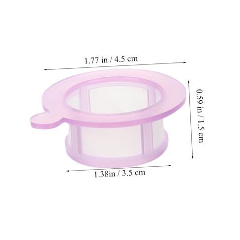 2pcs Disposable Cell Strainers Fine Mesh Filters Lightweight Laboratory Experiment Tool with Handle Design for Reliable Filtration and Easy Operation in Saudi Arabia