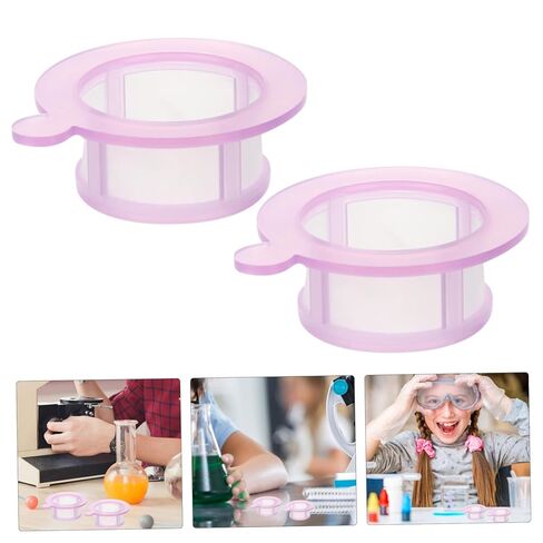 2pcs Disposable Cell Strainers Fine Mesh Filters Lightweight Laboratory Experiment Tool with Handle Design for Reliable Filtration and Easy Operation in Saudi Arabia