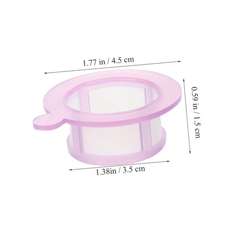 2pcs Disposable Cell Strainers Screen Laboratory Cell Filters with Frame Lightweight Fine Screen Sieve for Experiment Teaching and Lab Use in Saudi Arabia