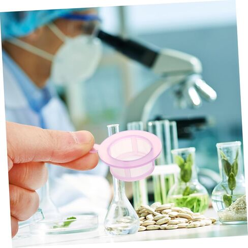 2pcs Disposable Cell Strainers Screen Laboratory Cell Filters with Frame Lightweight Fine Screen Sieve for Experiment Teaching and Lab Use in Saudi Arabia