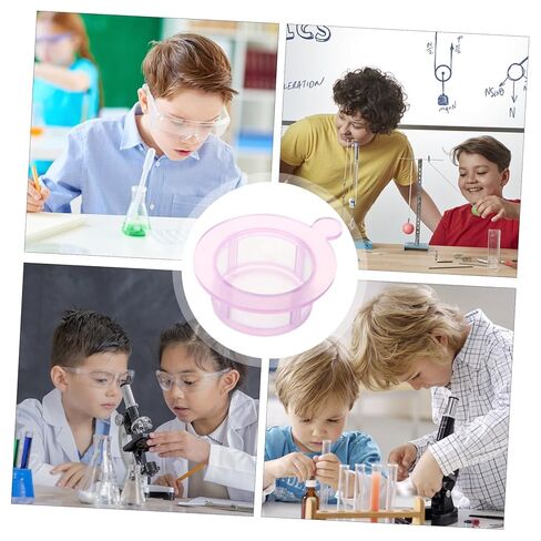 2pcs Disposable Cell Strainers Screen Laboratory Cell Filters with Frame Lightweight Fine Screen Sieve for Experiment Teaching and Lab Use in Saudi Arabia
