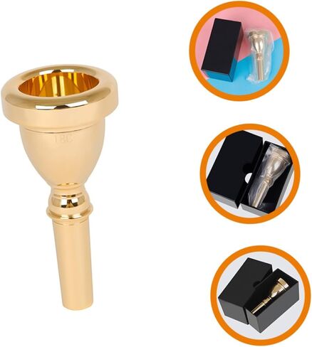 14mm Brass Tuba Mouthpiece Replacement Parts for Tuba Musical Instrument Accessory for Beginners and Intermediate Players in Saudi Arabia