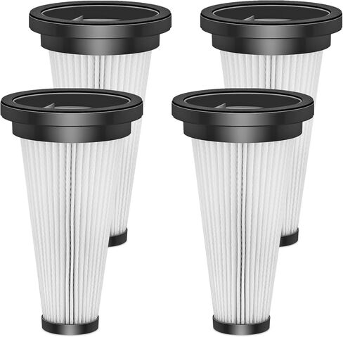 4-Pcs Replacement Hepa Compatible with TITIPOY A27R /A27D, SUXIANGVAC USA27G/A27G/A27P, OIRFND, VOKENE A27, Trucozie T350, Vacusion VBS-01, MBYULO EHBR-A001-V01, Vicease A27, Cordless Vacuum Cleaner in Saudi Arabia