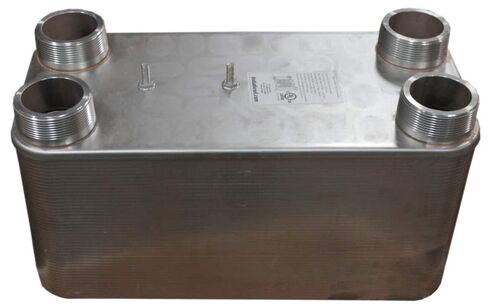 B3-105A 90 لوحة مبادل حراري 3 "ذكر NPT in Kuwait