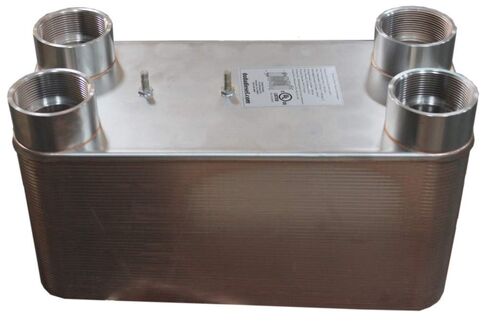 B3-105A 90 Plate Heat Exchanger 3" Female NPT in Saudi Arabia